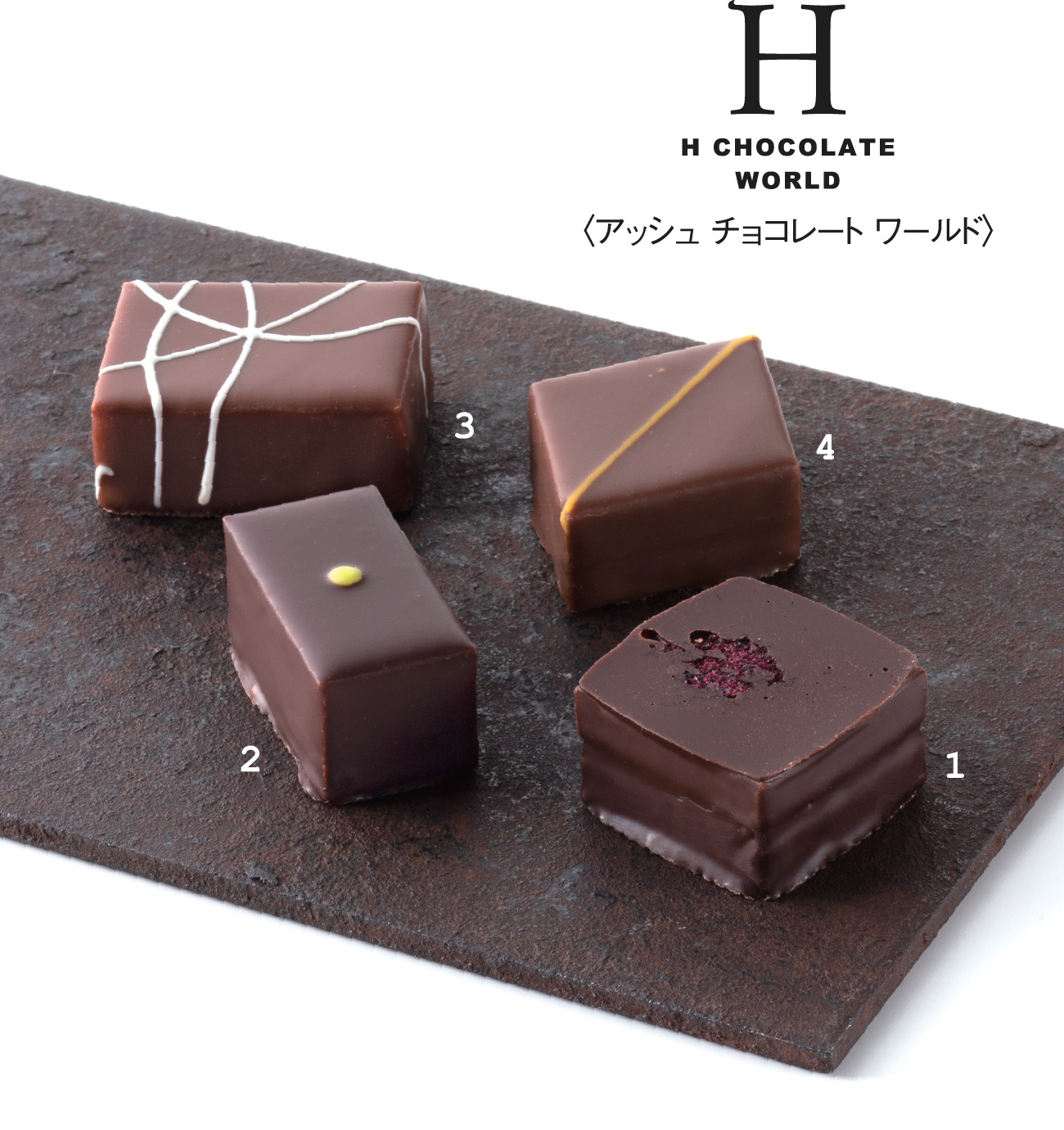 H CHOCOLATE WORLD 〈アッシュ チョコレート ワールド〉